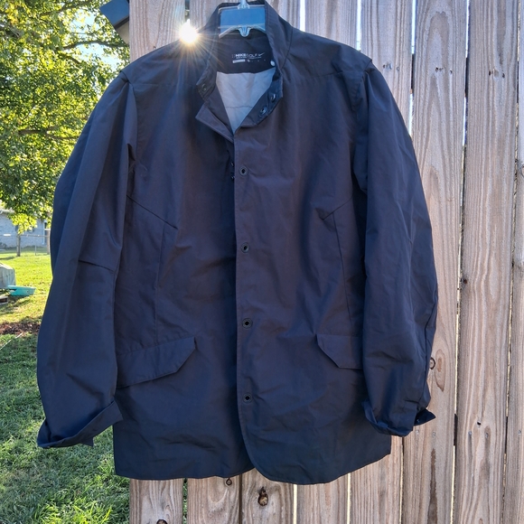 Nike Golf Black Wind Breaker Jacket - Picture 1 of 5